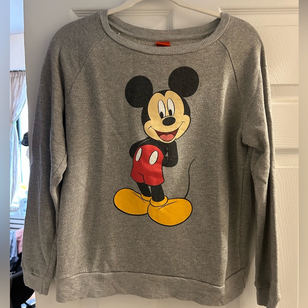 Disney Gray Knit Apparel